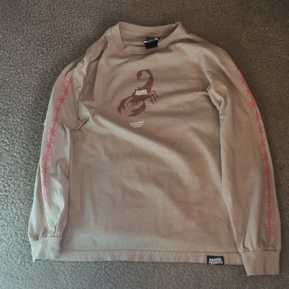 Broken promises long sleeve tee